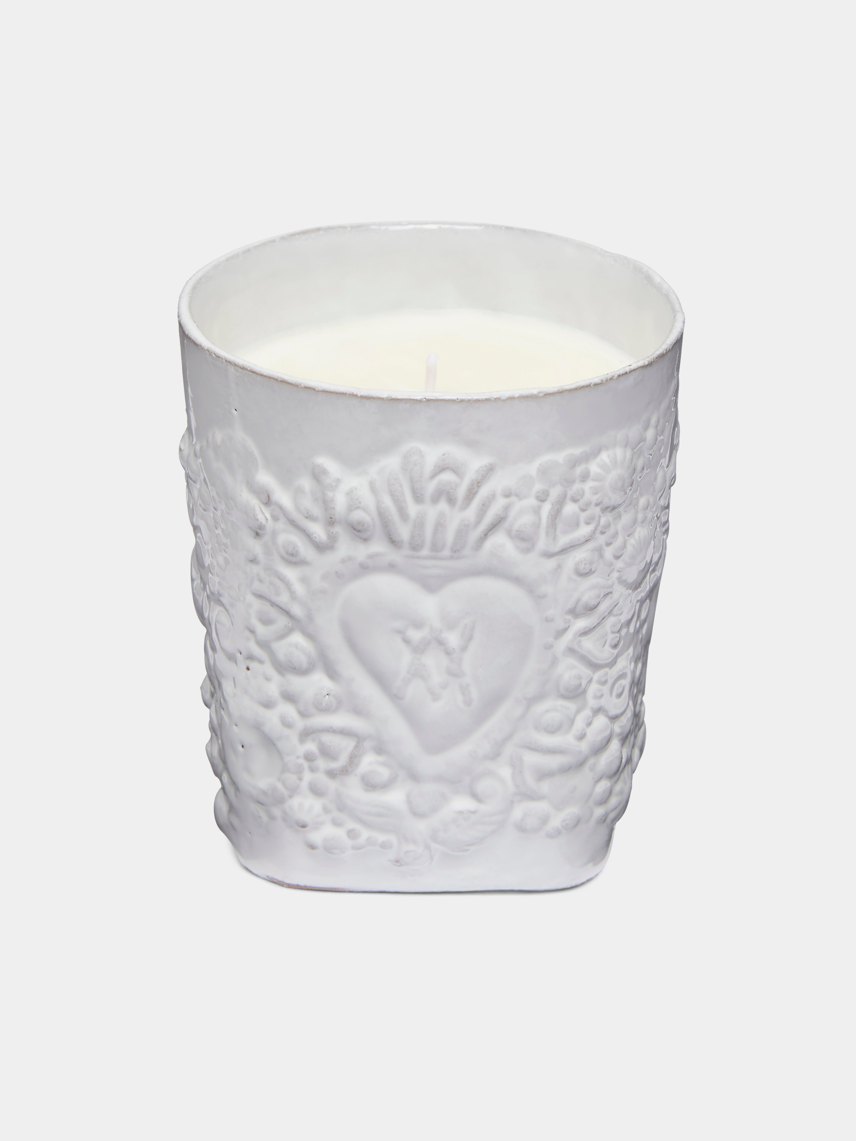 Marie-Antoinette ceramic candle