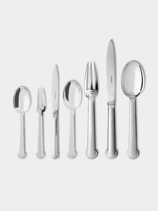 Puiforcat - Annercy Sterling Silver Cutlery (Set of 7) - Silver - ABASK - 