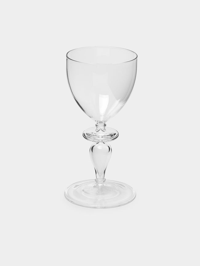 Astier de Villatte - Adrien Hand-Blown Wine Glass - Clear - ABASK - 