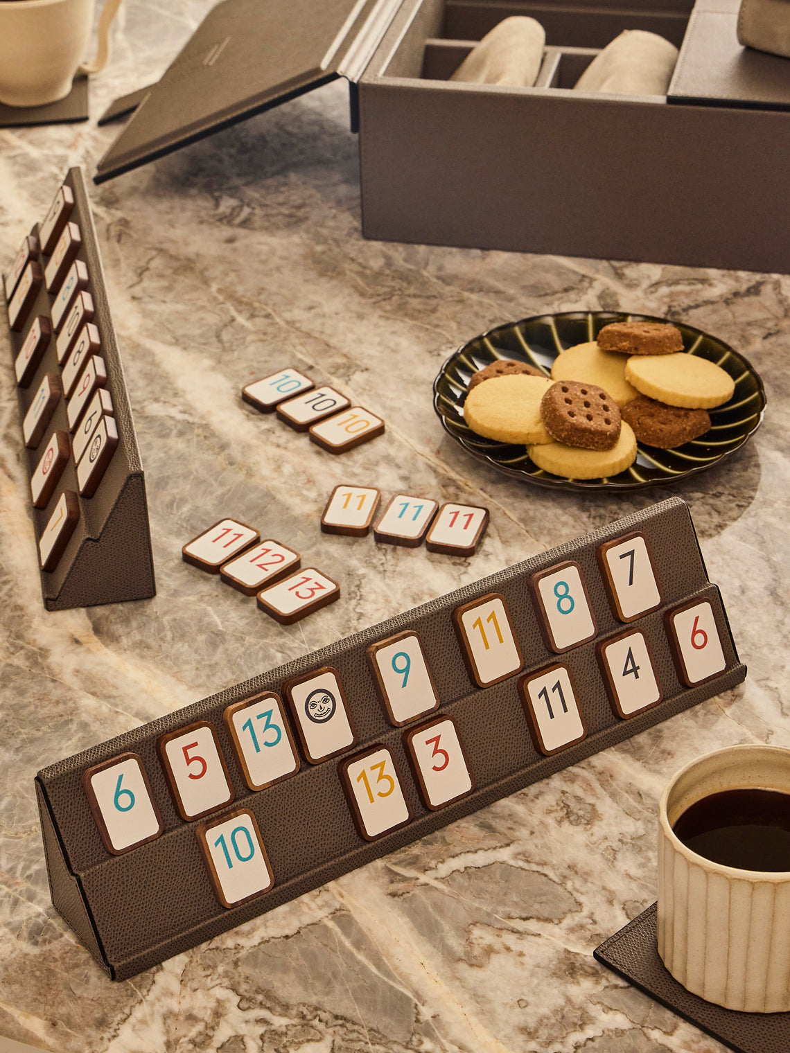 Leather Rummikub Set