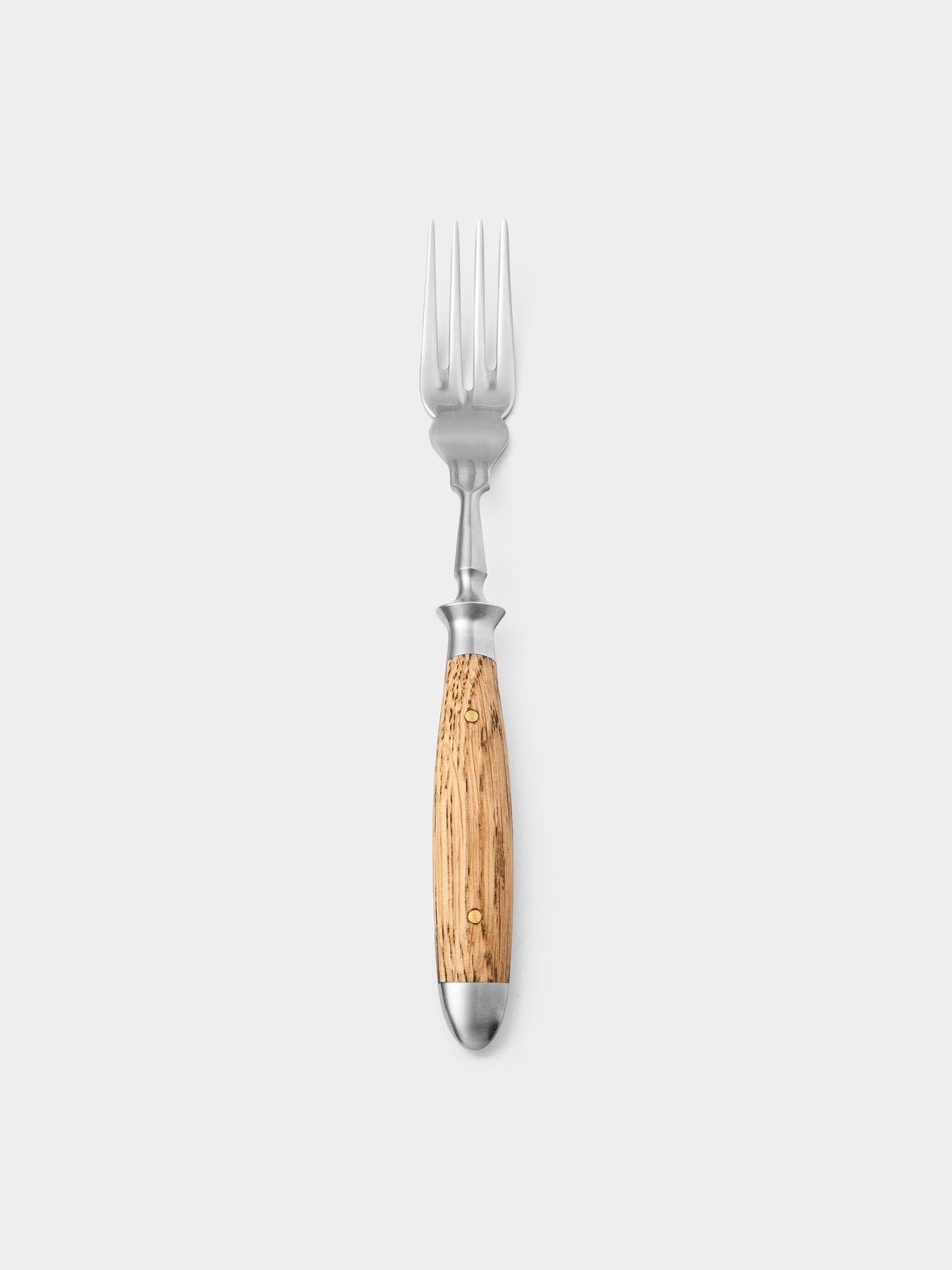 Eichenlaub - Light Oak Old German Fish Cutlery (Set of 2) - Natural - ABASK - 