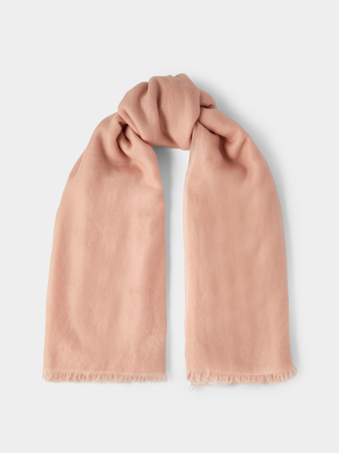 Ryan Roche - Extra-Fine Cashmere Scarf | One Size - Pink - ABASK - 