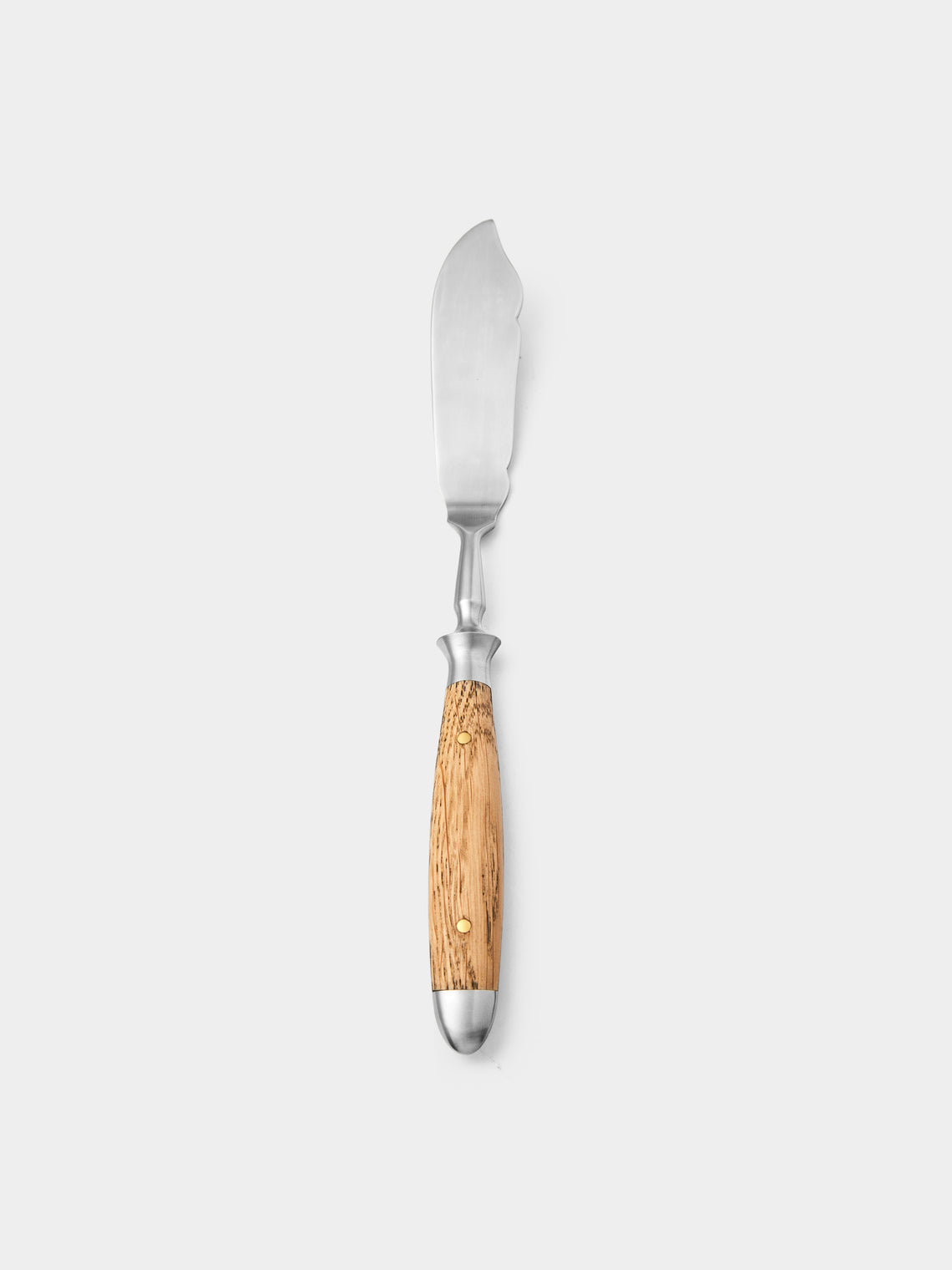 Eichenlaub - Light Oak Old German Fish Cutlery (Set of 2) - Natural - ABASK - 