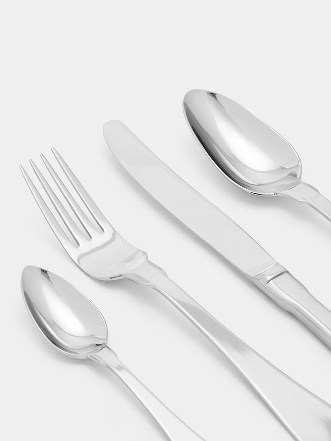 Astier de Villatte - Naples Shiny-Finish Dinner Cutlery (Set of 4) - Silver - ABASK - 