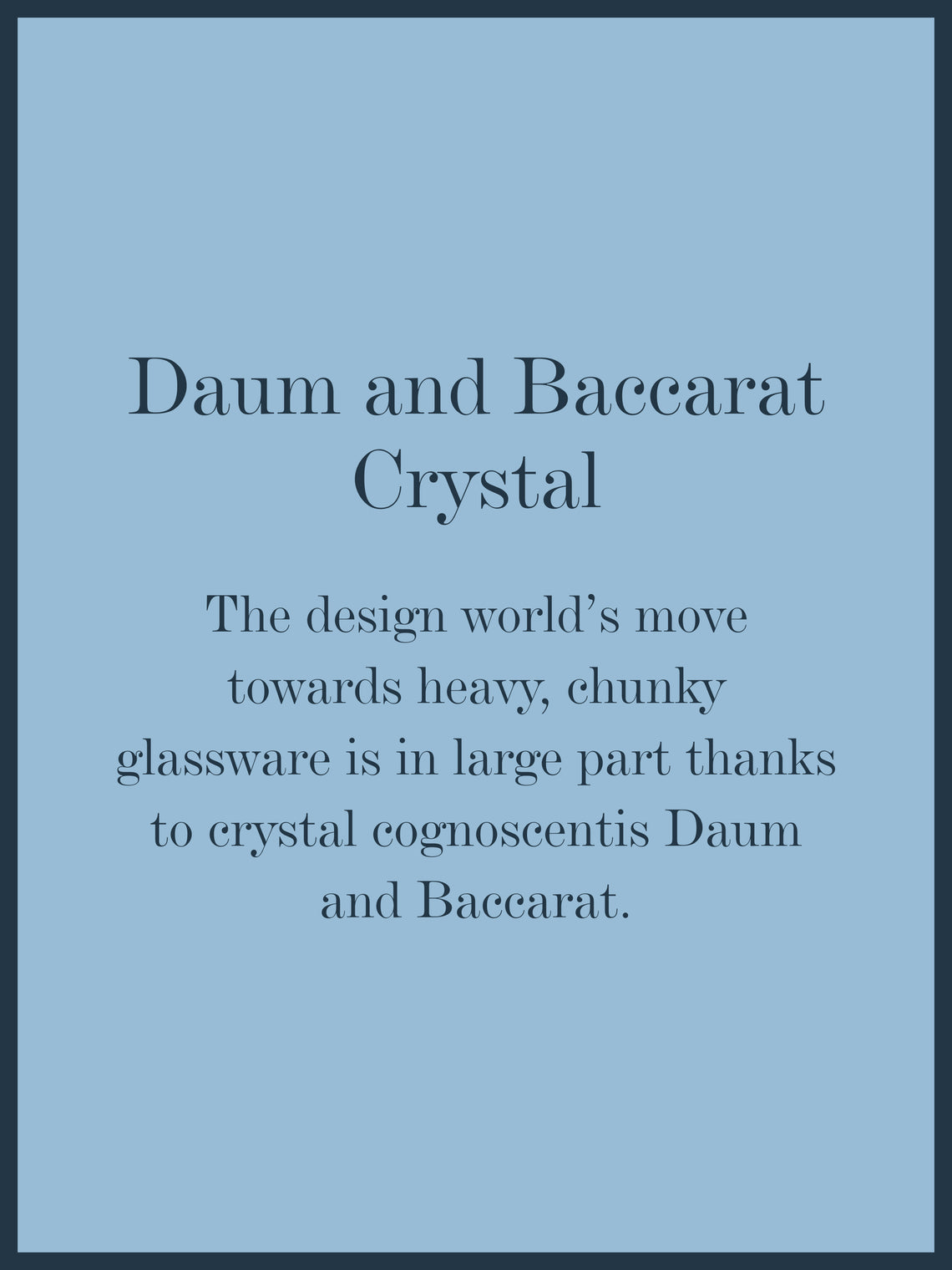 1940s Baccarat Crystal Vase