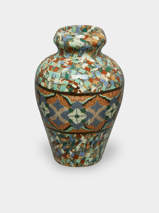 Antique and Vintage - 1950s Jean Gerbino Vallauris Ceramic Vase -  - ABASK - 