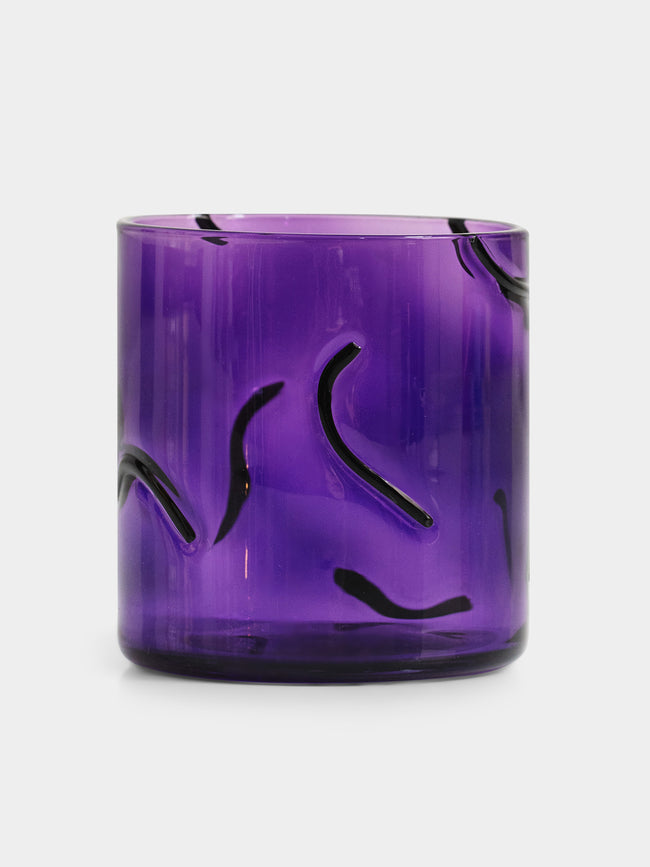 Cedric Mitchell - Enjoué Hand-Blown Glass Tumblers (Set of 2) -  - ABASK - 