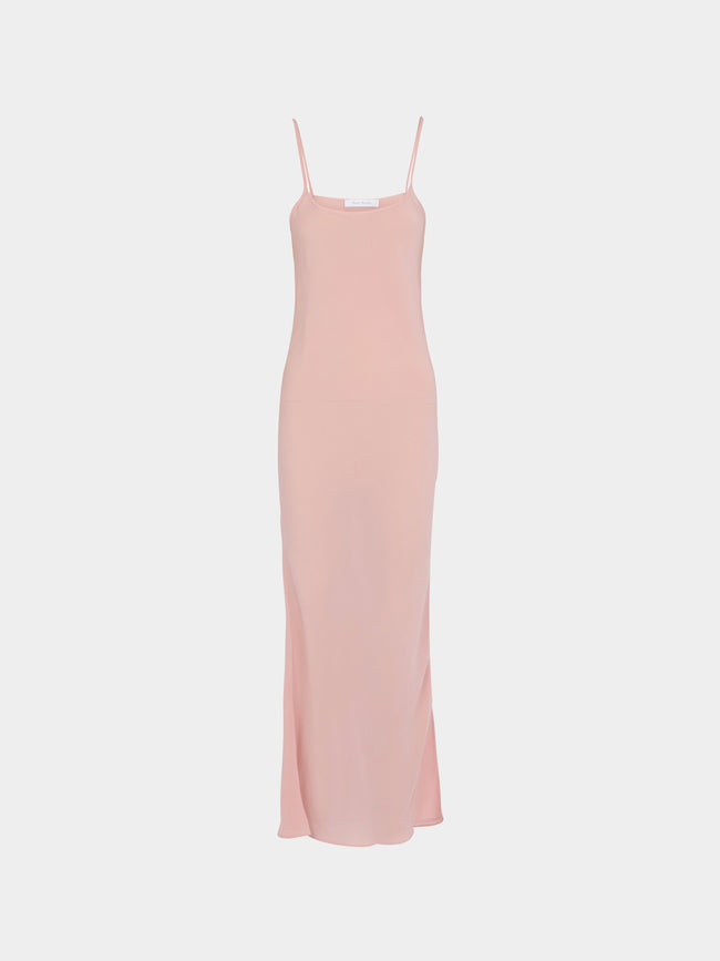 Ryan Roche - Silk Slip Dress | Size: M -  - ABASK - 