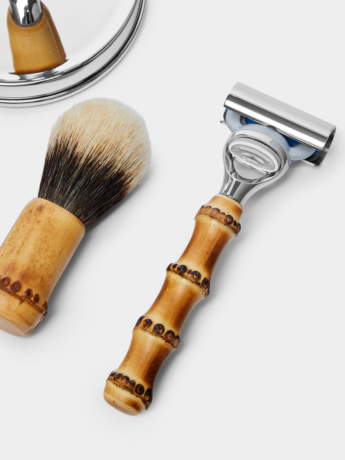 Lorenzi Milano - Bamboo Shaving Set -  - ABASK