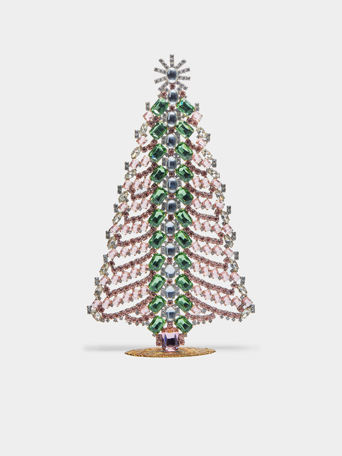 Antique and Vintage - 1930s Czech Jewelled Large Christmas Tree -  - ABASK - 