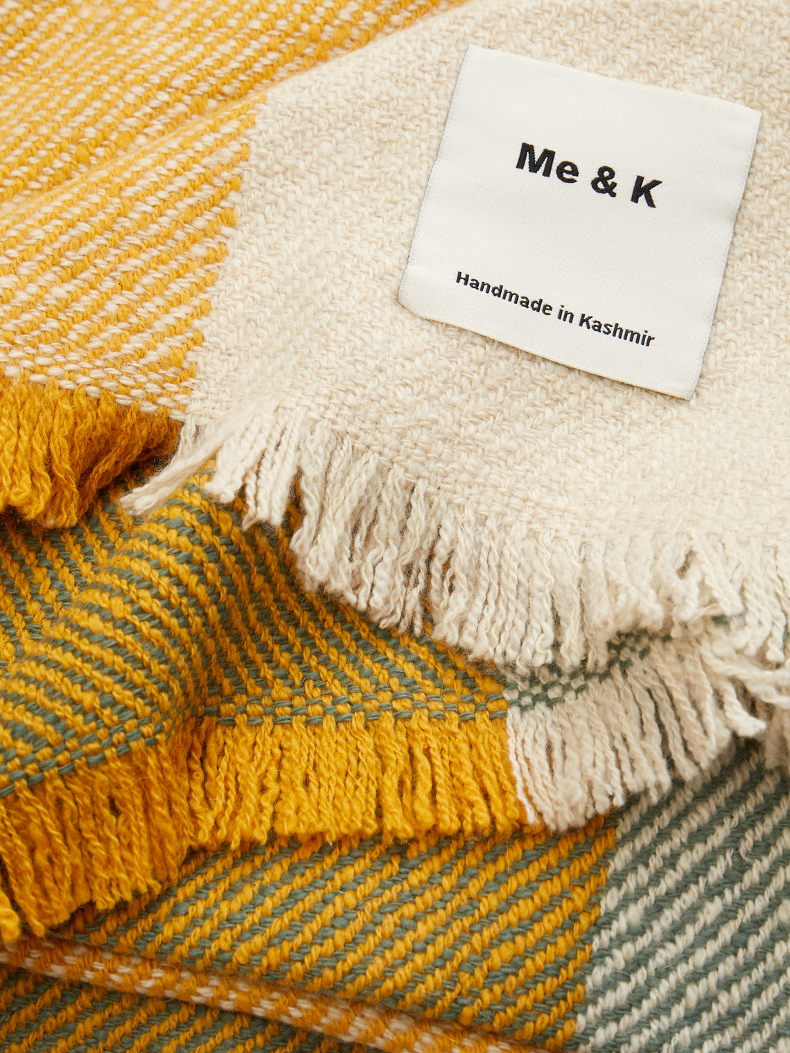 Me and K - Cashmere Tartan Blanket -  - ABASK