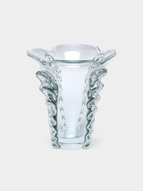 Antique and Vintage - 1930s Daum Crystal Vase -  - ABASK - 