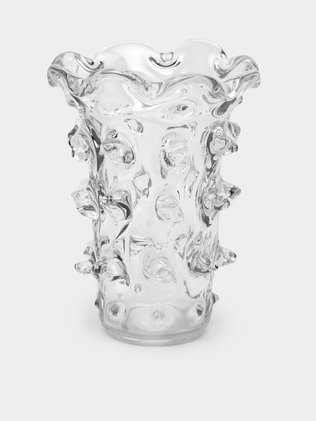 Antique and Vintage - 1950s Schneider Crystal Vase -  - ABASK - 