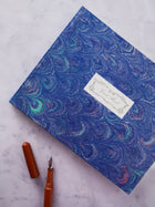 Giannini Firenze - Hand-Marbled Guest Book -  - ABASK