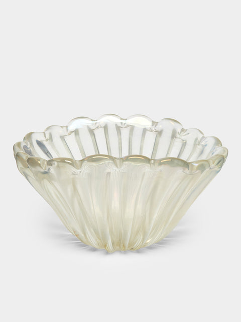 Antique and Vintage - 1940s Ercole Barovier Shell Glass Vase -  - ABASK - 