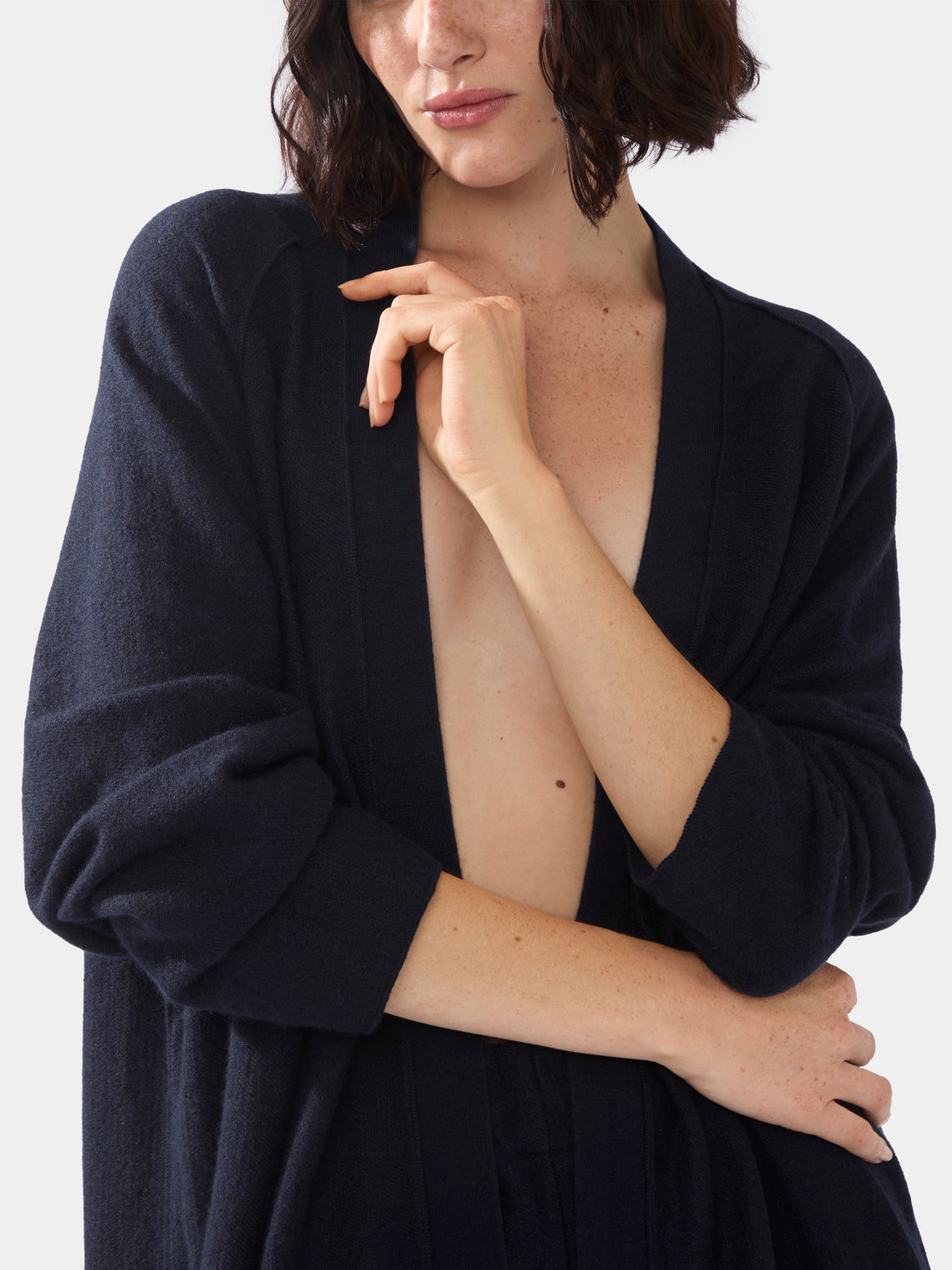 Cashmere Long Cardigan | One Size