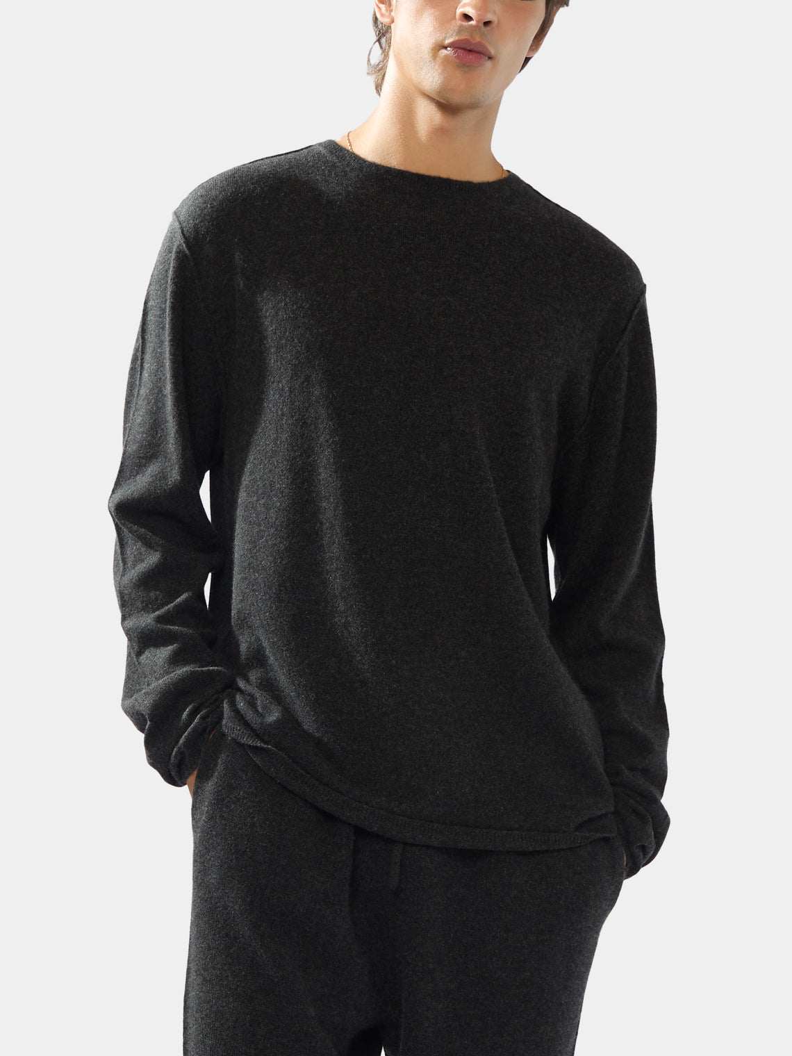 Cashmere Crew-Neck Sweater | Size: M