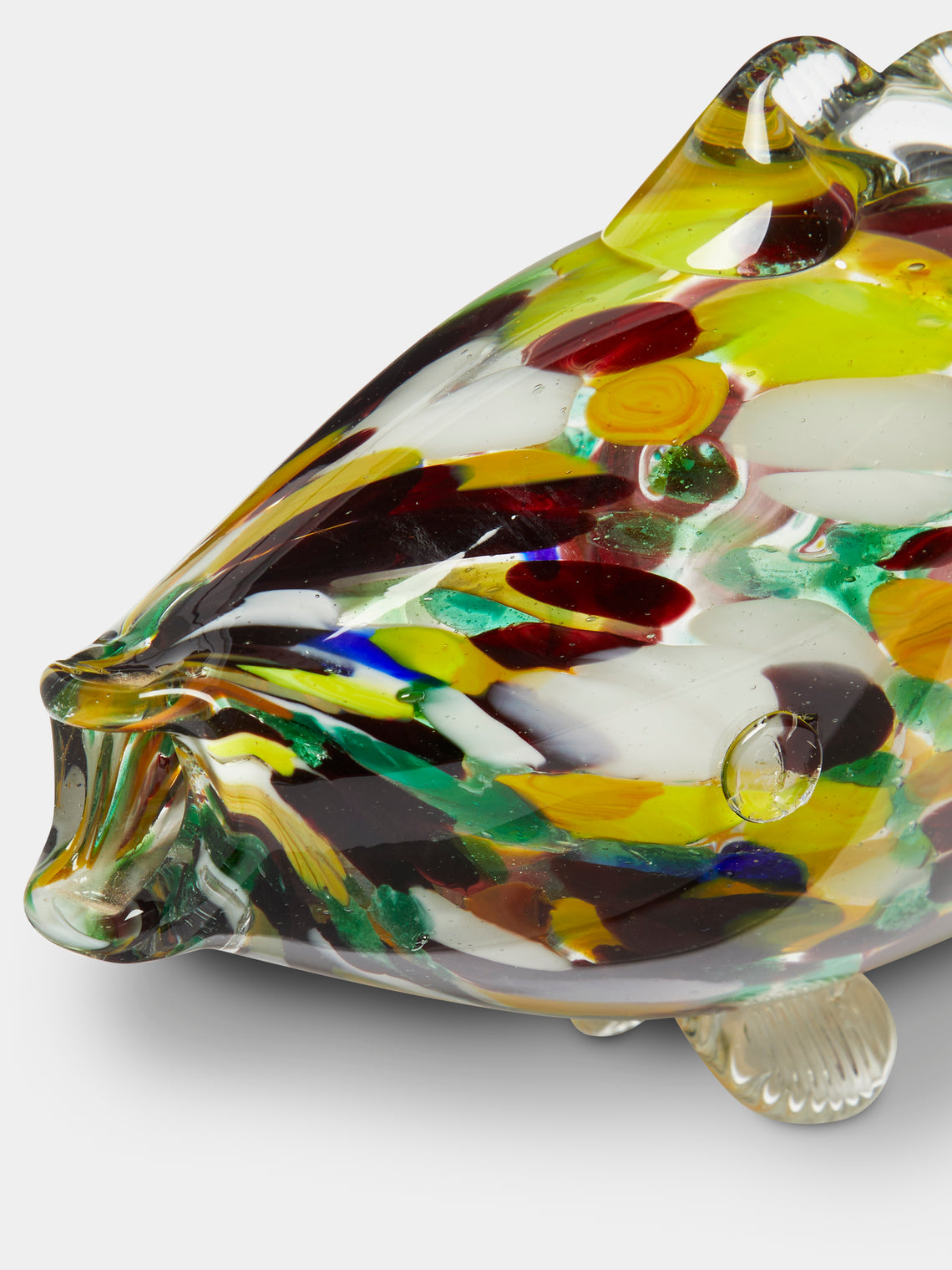 Antique and Vintage - Mid-Century Murano Glass Fish Sculpture -  - ABASK