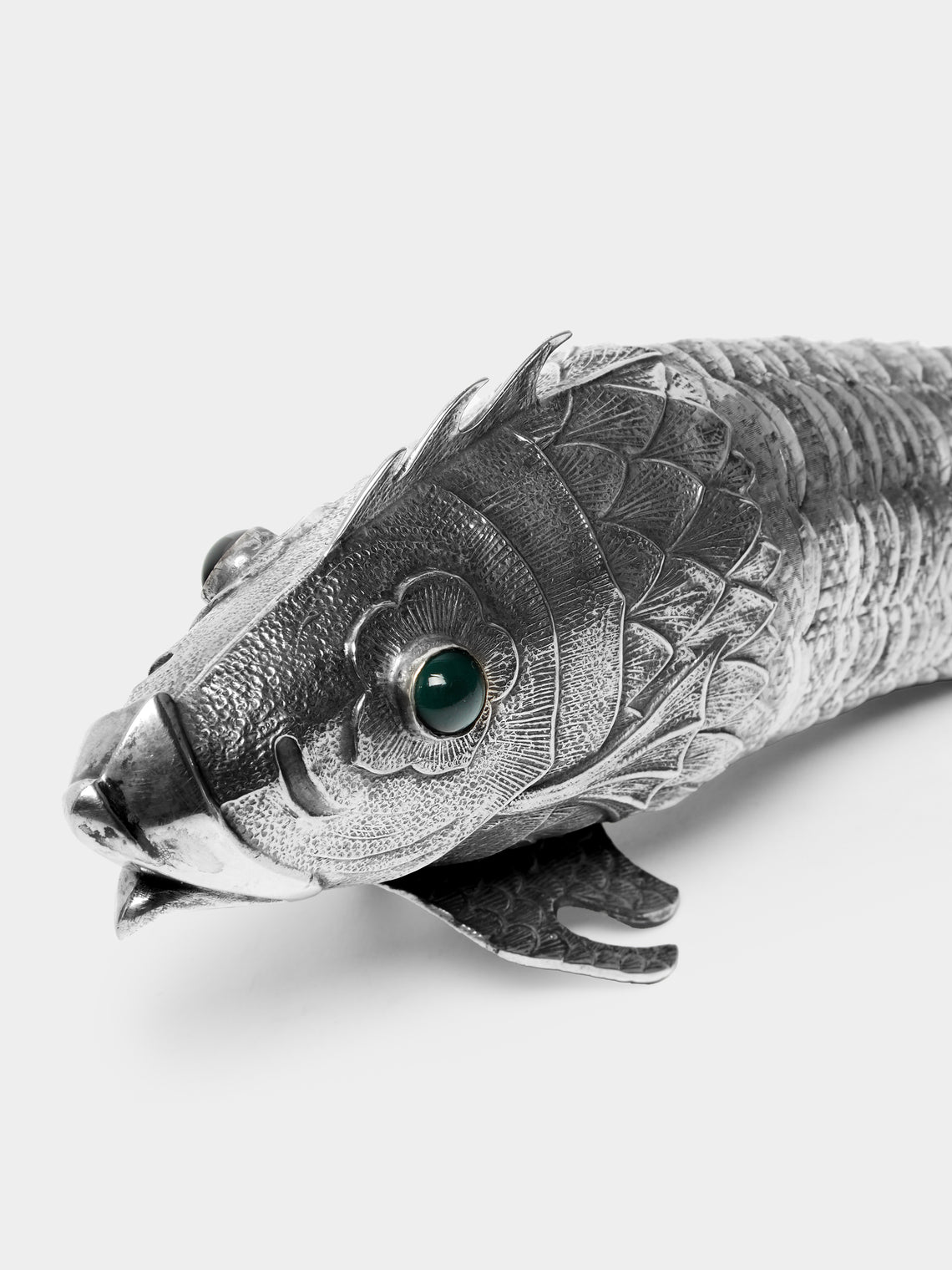 Antique and Vintage - Silver Large Fish -  - ABASK