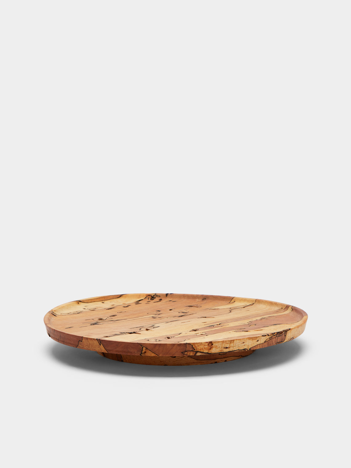 Iida Woodturning - Hand-Turned Wood Tray -  - ABASK