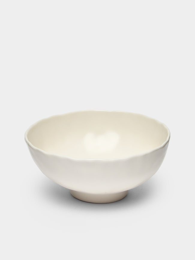 Park Nahye - Snug Hand-Glazed Porcelain Soup Bowls (Set of 4) -  - ABASK - 