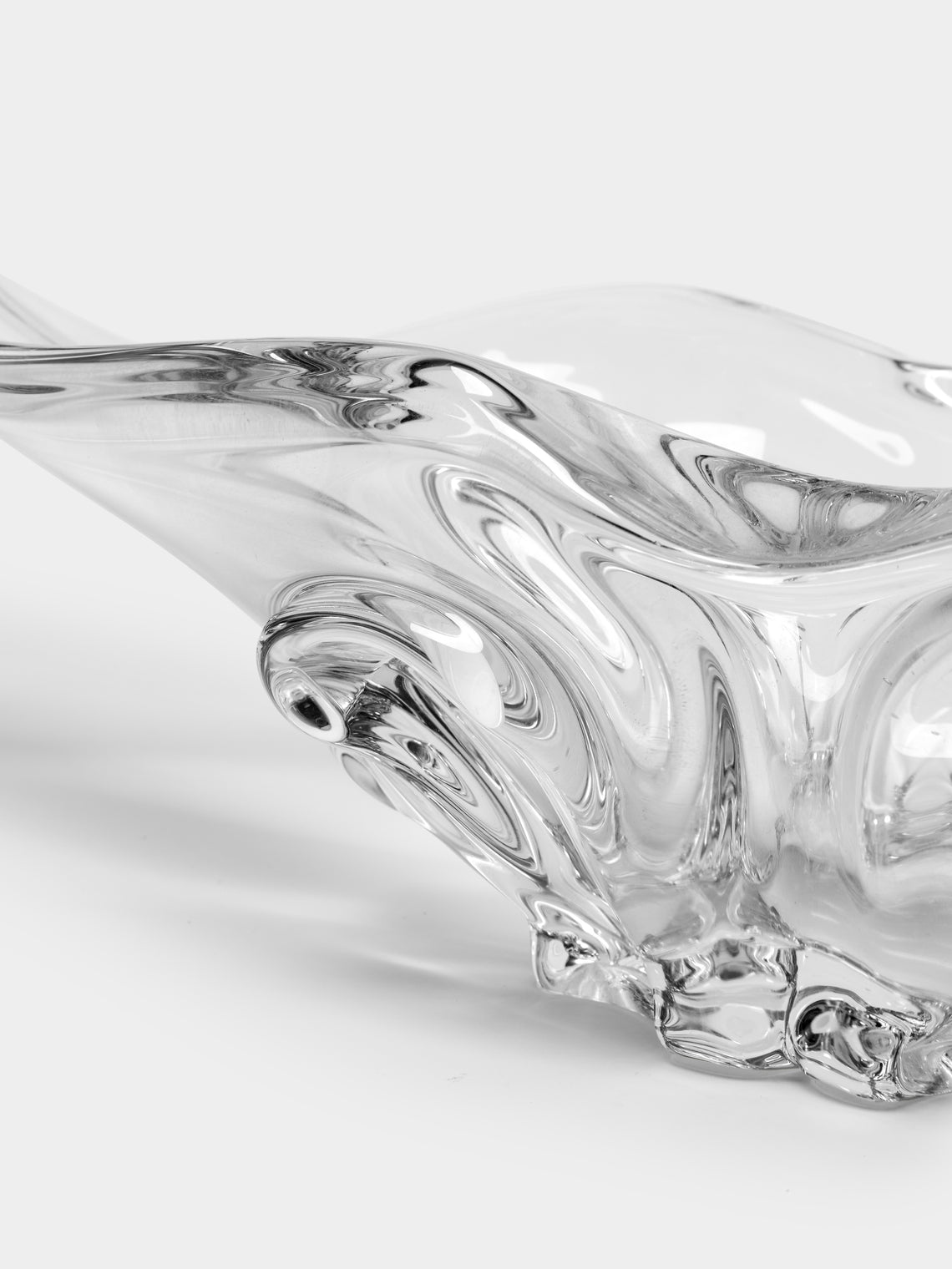 Antique and Vintage - 1950s Cristallerie de Lorraine Crystal Bowl -  - ABASK