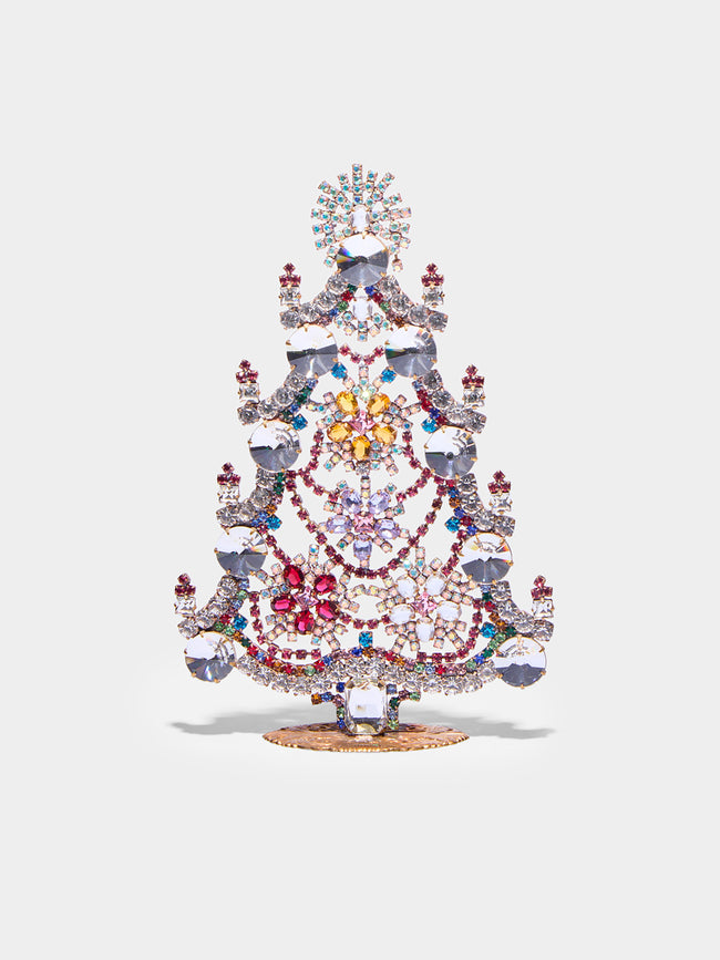 Antique and Vintage - 1930s Czech Jewelled Small Christmas Tree -  - ABASK - 