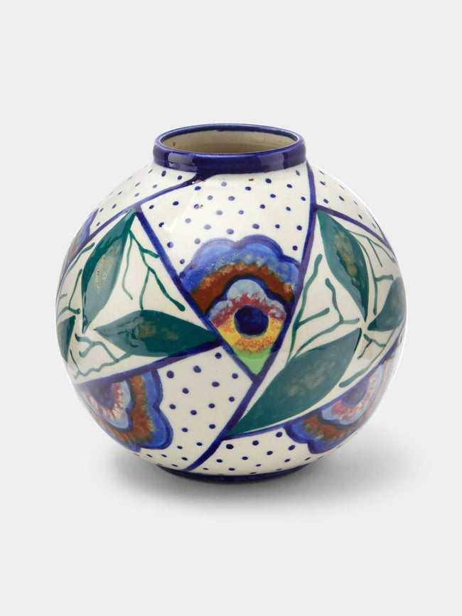 Antique and Vintage - 1910s Art Nouveau Ceramic Vase -  - ABASK - 