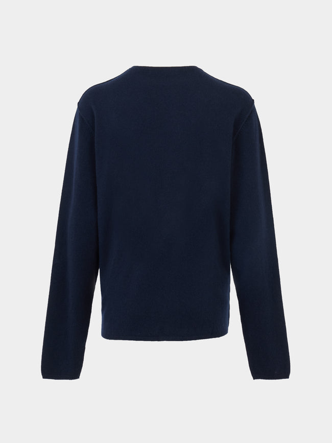 Denis Colomb - Cashmere Crew-Neck Sweater | Size: M -  - ABASK