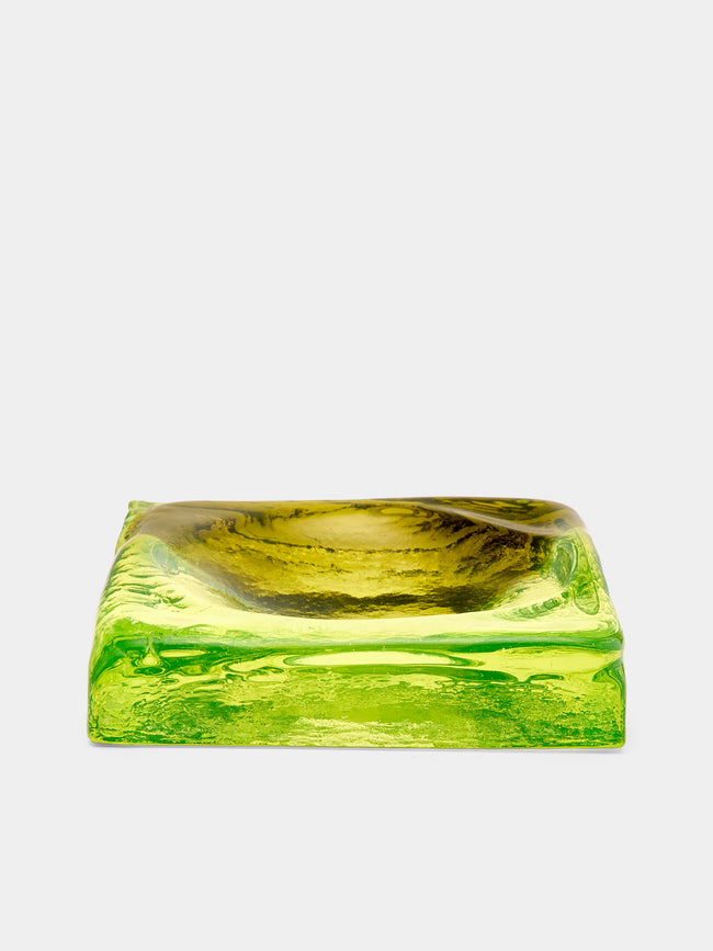 Antique and Vintage - 1970s Mazzega Murano Glass Ashtray -  - ABASK - 