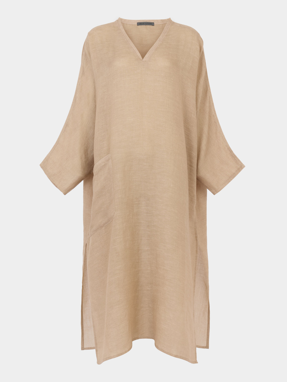 Denis Colomb - Cashmere and Linen Tunic Dress | Size: S -  - ABASK - 