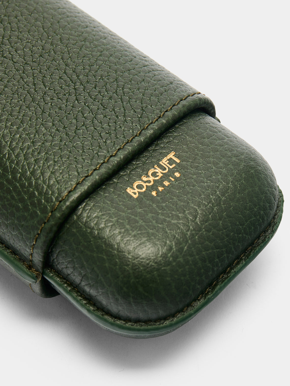 Bosquet Paris - Grained Leather Cigar Case (2 Cigars) -  - ABASK