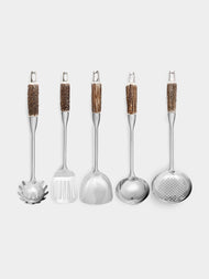 Lorenzi Milano - Stag Antler Cooking Utensils (Set of 5) -  - ABASK - 