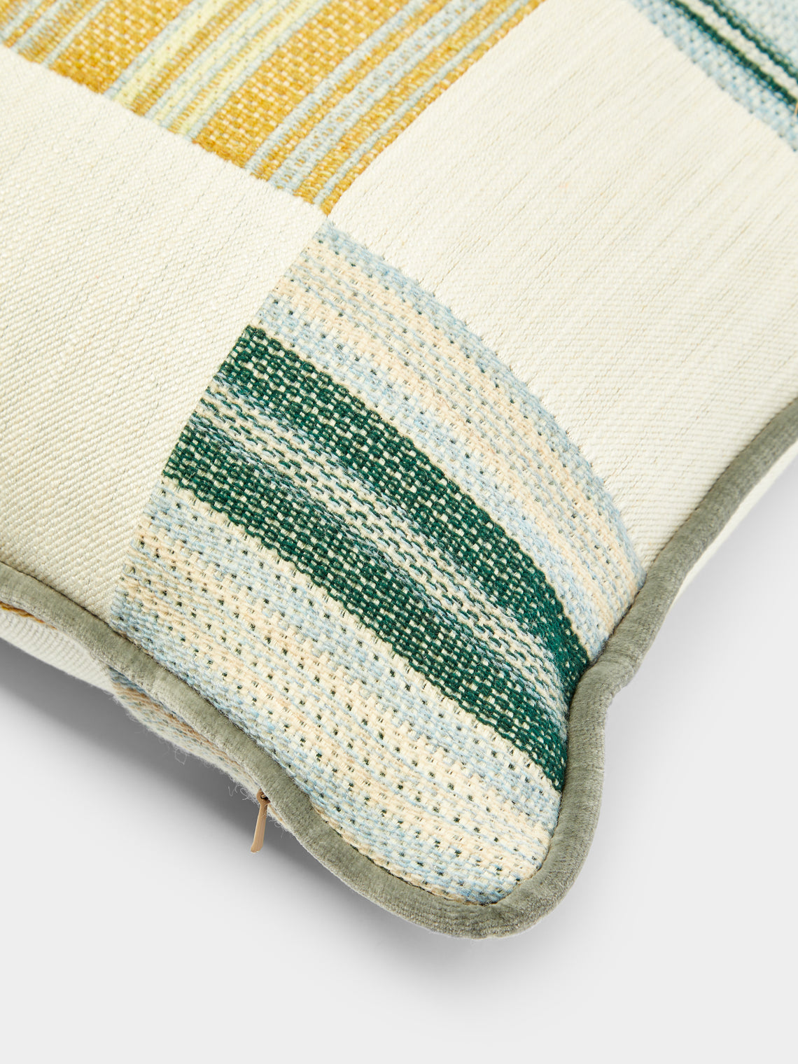 Sister By Studio Ashby - Patch Cotton Bed Cushion -  - ABASK