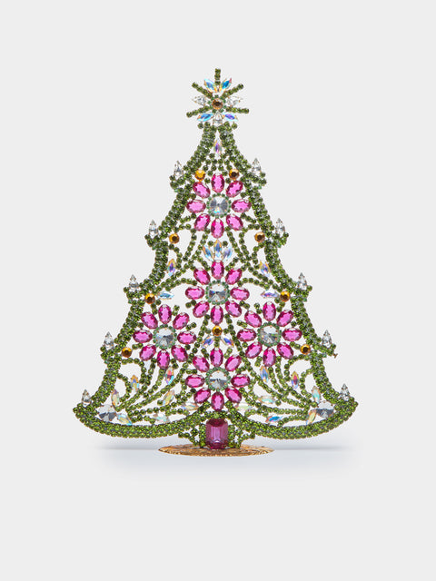 Antique and Vintage - 1930s Czech Jewelled Large Christmas Tree -  - ABASK - 