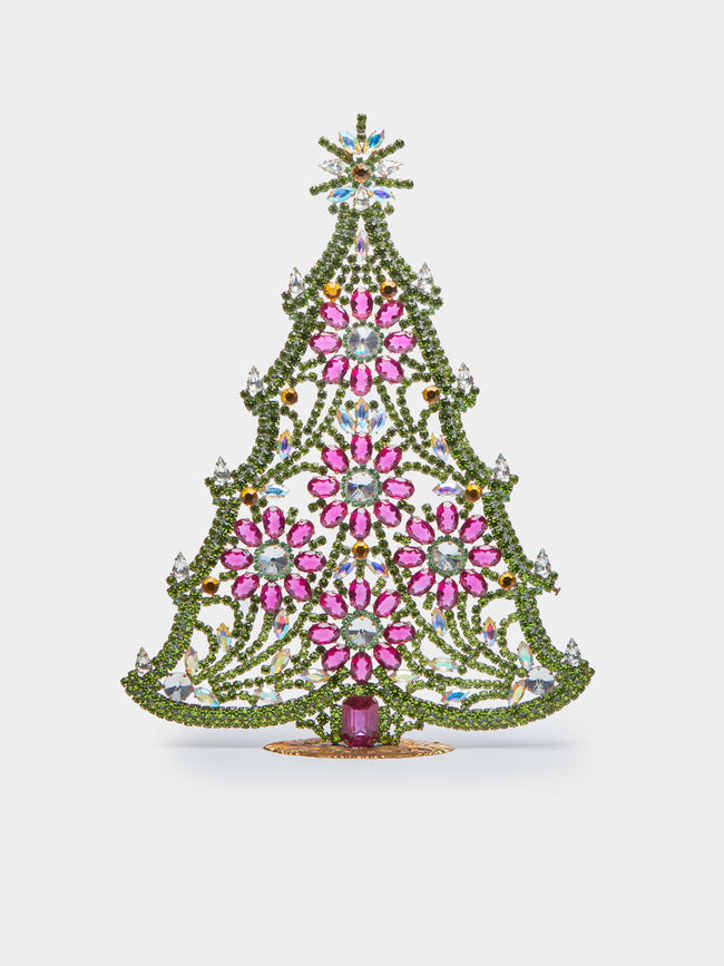 Antique and Vintage - 1930s Czech Jewelled Large Christmas Tree -  - ABASK - 