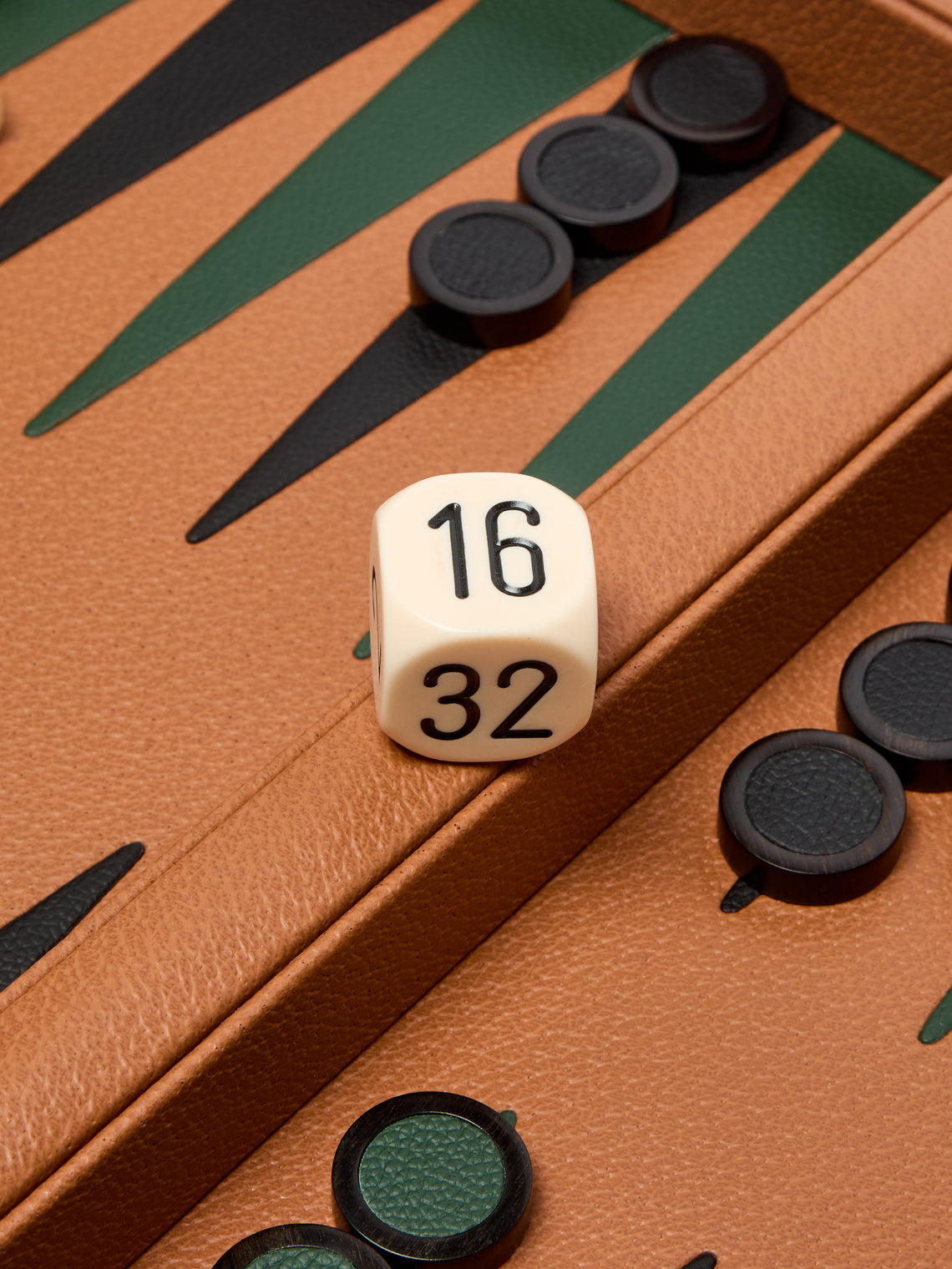 Lorenzi Milano - Leather Backgammon Set -  - ABASK