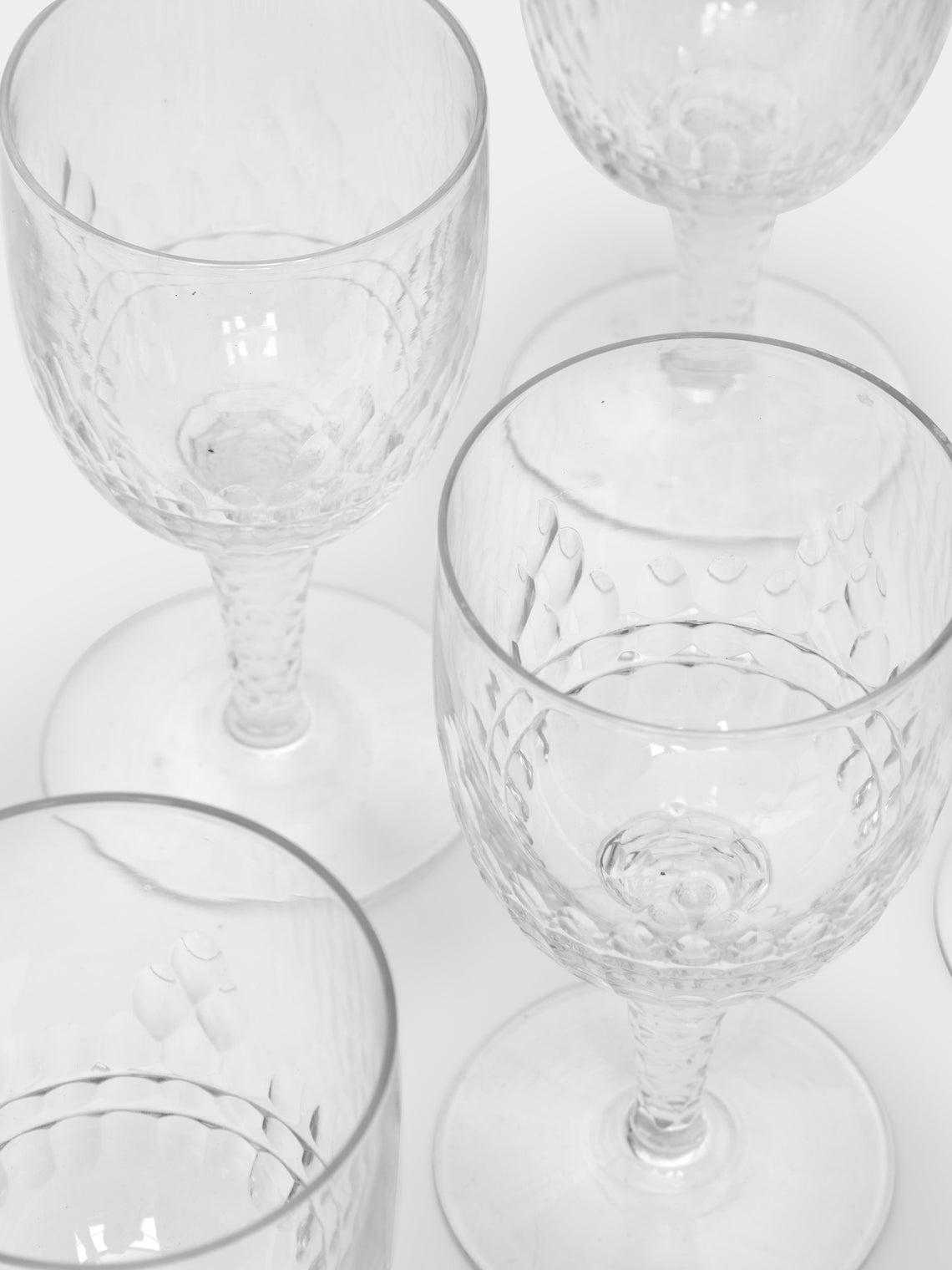 Antique and Vintage - 1920s Baccarat Crystal Wine and Liqueur Glasses (Set of 12) -  - ABASK