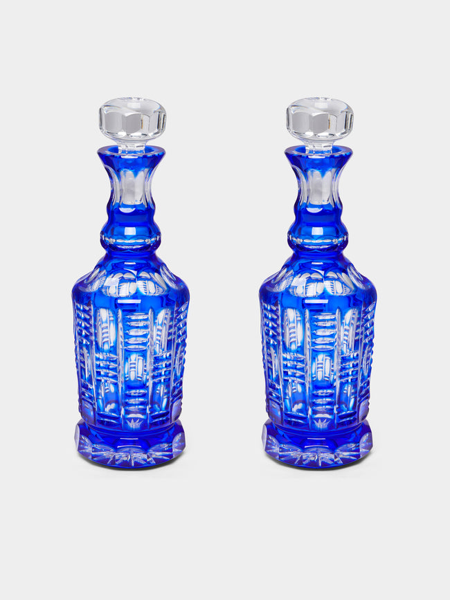 Antique and Vintage - 1950s Cut Crystal Decanters (Set of 2) -  - ABASK - 