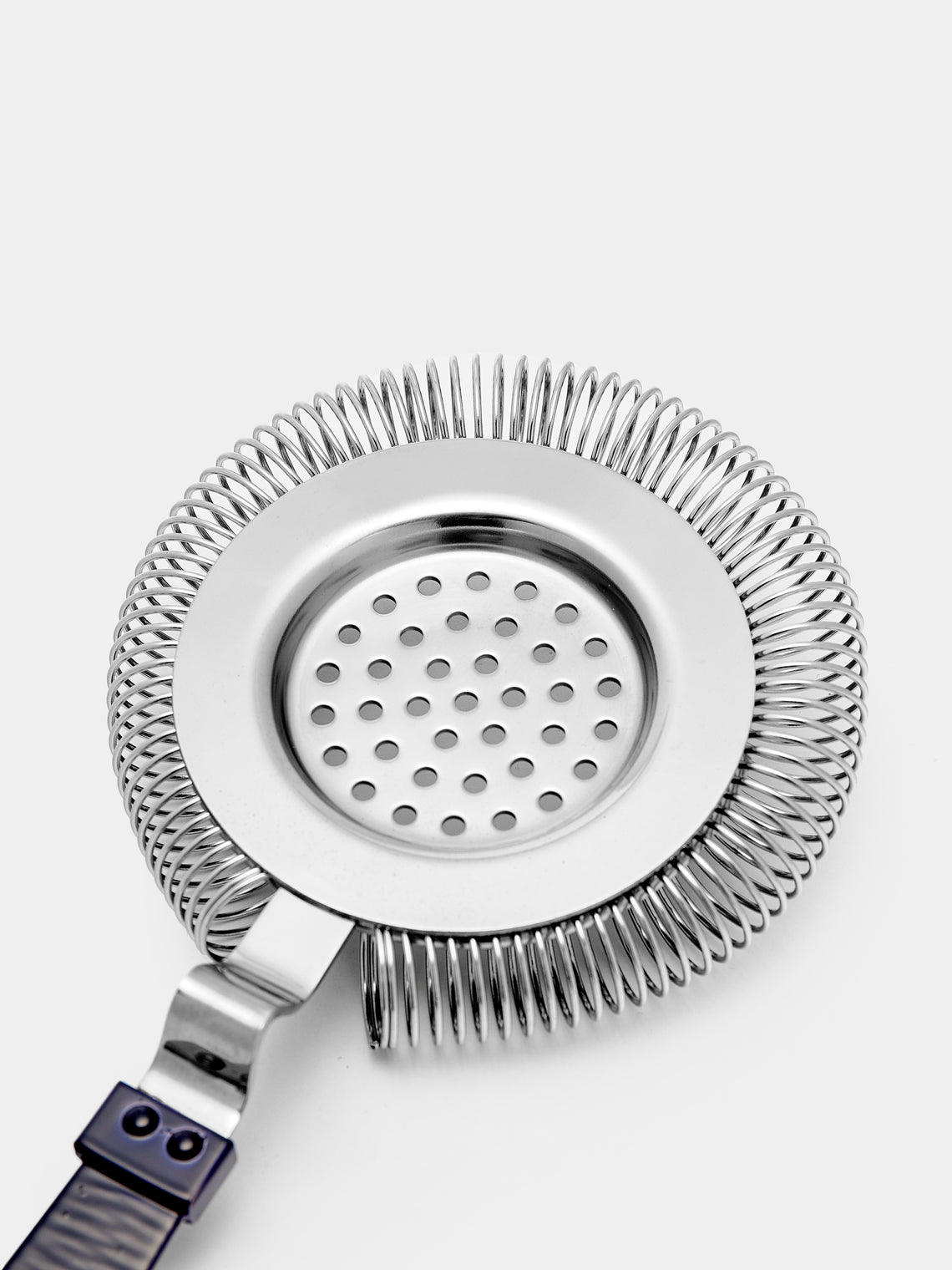 Zanetto - Enamelled Silver-Plated Cocktail Strainer -  - ABASK