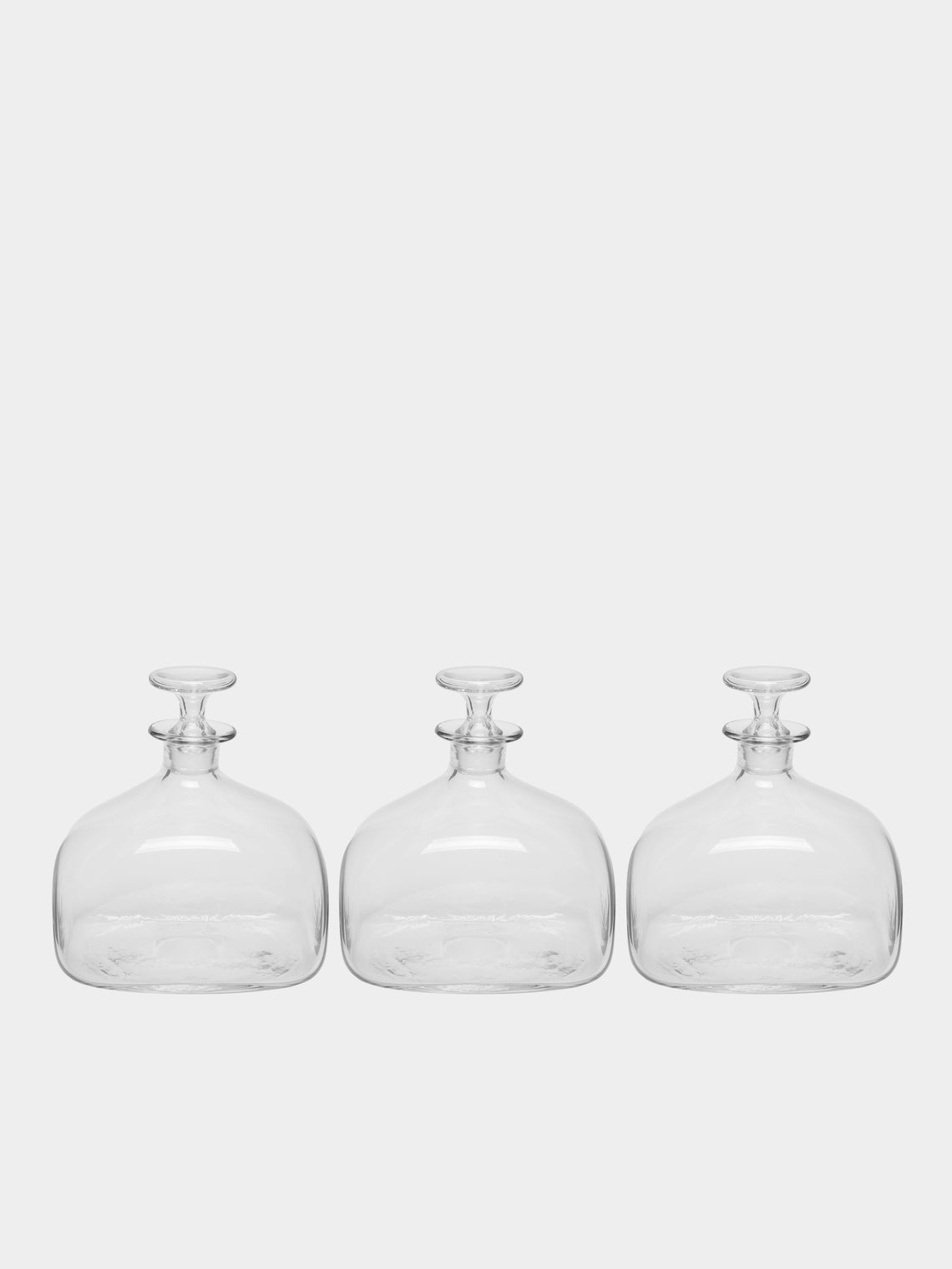 Antique and Vintage - 1830s Georgian Glass Decanters (Set of 3) -  - ABASK