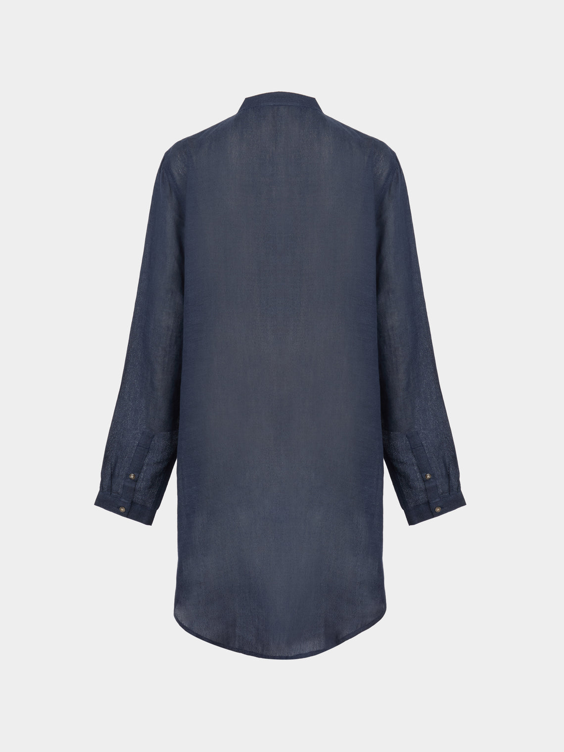 Denis Colomb - Juban Cashmere and Linen Long Kurta | Size: M -  - ABASK