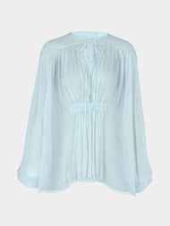 Les Vacances D'Irina - The Hazy Nipple Cotton Shirt | One Size -  - ABASK - 