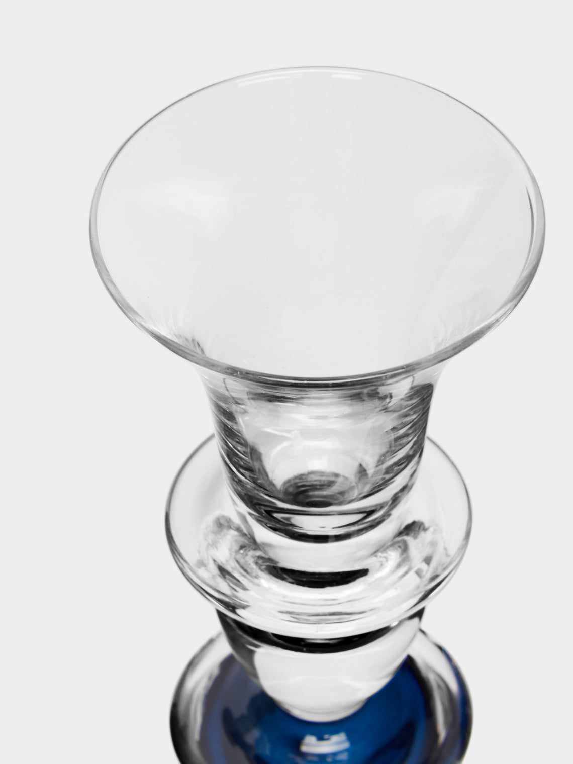 Theresienthal - Memphis Hand-Blown Crystal Candlestick -  - ABASK