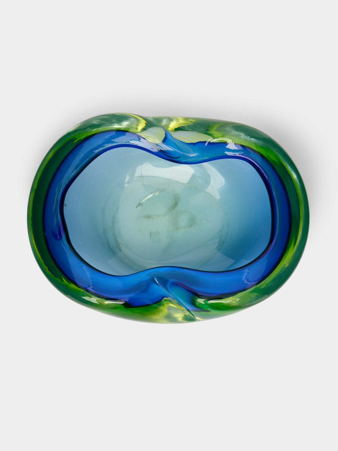 Antique and Vintage - 1960s Flavio Poli Murano Glass Ashtray -  - ABASK