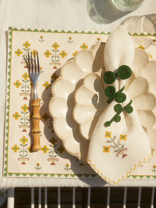 Kaneko Kohyo - Rinka Ceramic Dessert Plates (Set of 4) -  - ABASK