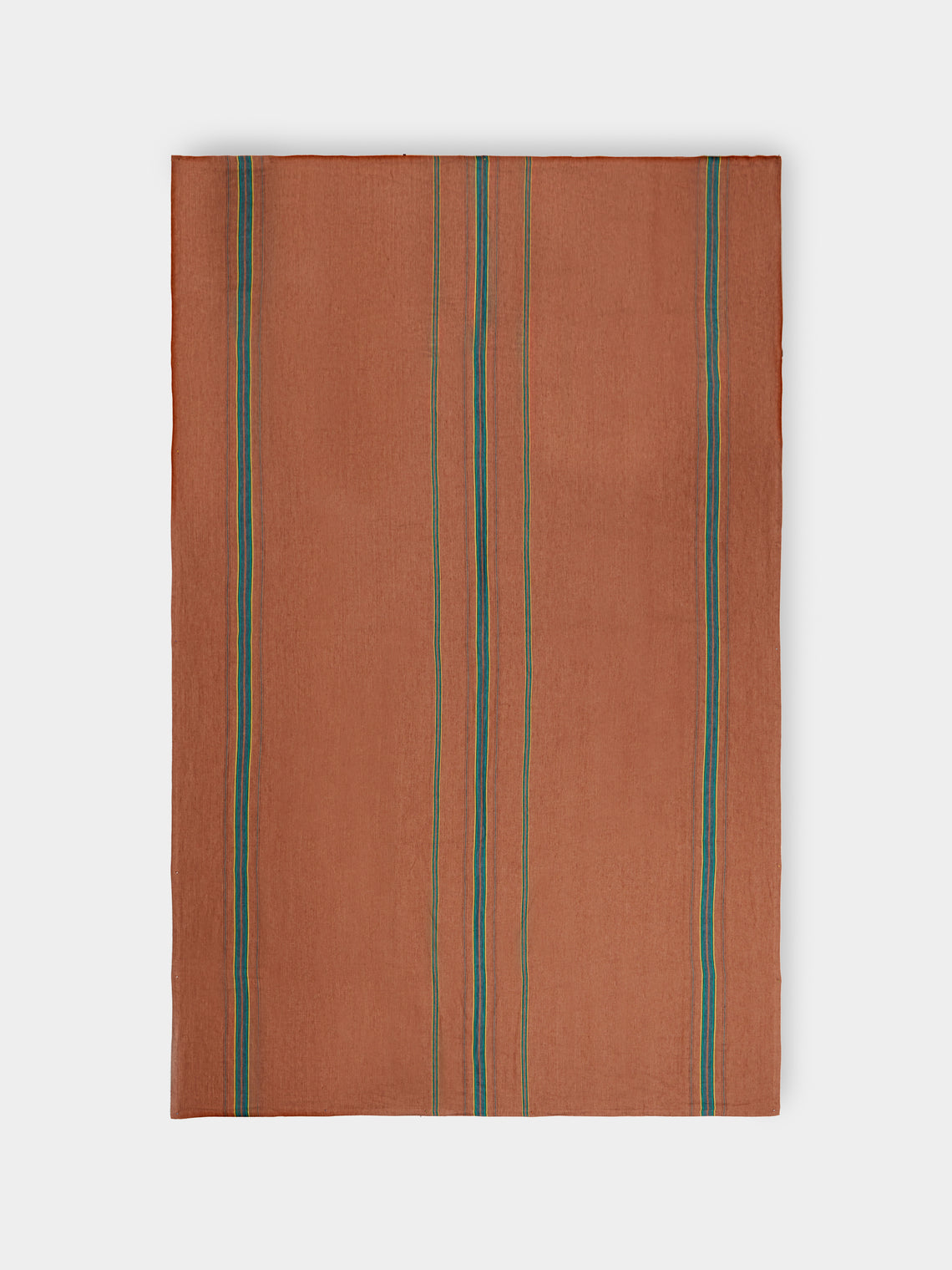 Libeco - Ontario Stripe Belgian Linen Rectangular Tablecloth -  - ABASK