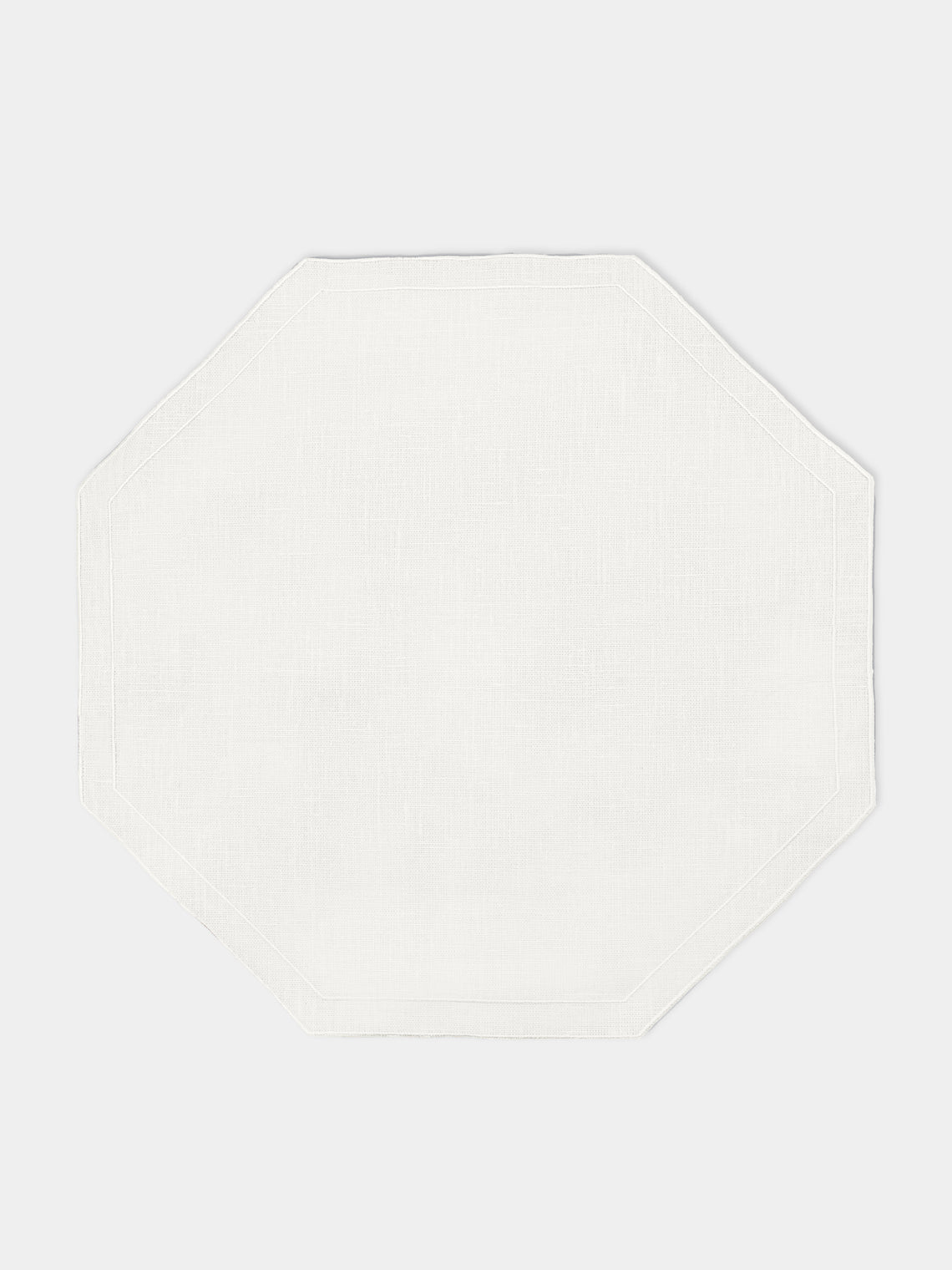 La Gallina Matta - Octagon Linen Placemats (Set of 4) -  - ABASK - 