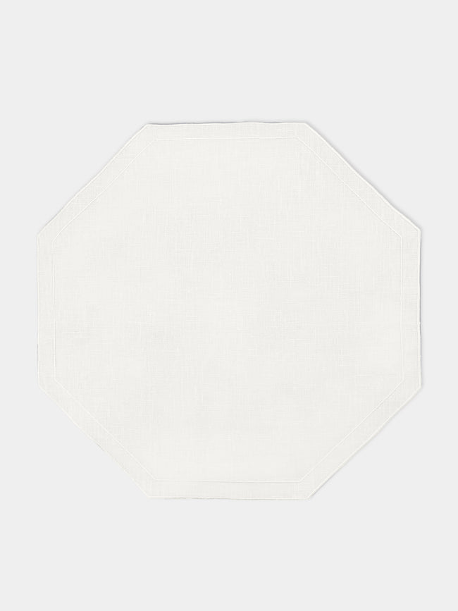 La Gallina Matta - Octagon Linen Placemats (Set of 4) -  - ABASK - 