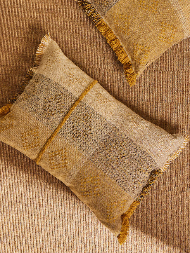 Maria Sigma - Ariadne Handwoven Wool and Alpaca Cushion -  - ABASK